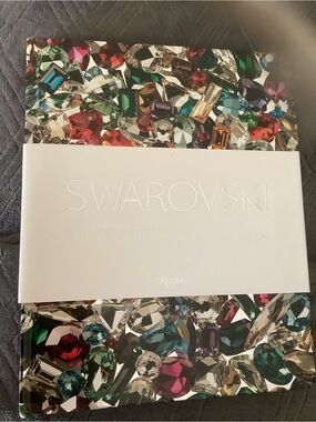 Swarovski Rizzoli Hardcover Coffee Table Book with Multicolored Gem Motif